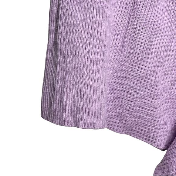 The Lullaby Club Light Lilac Purple Rib Knit Alex Shorts S/M - Picture 9 of 9
